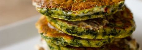 Peynirli, Ispanaklı Pancake